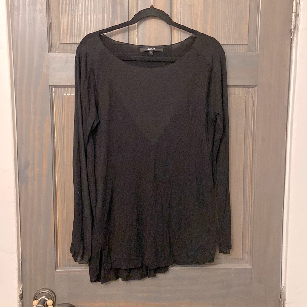 Black Guess Top